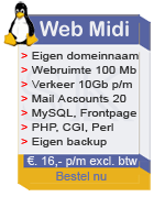Web paket Midium