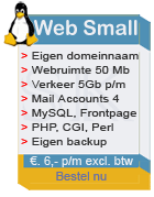 Web paket Small
